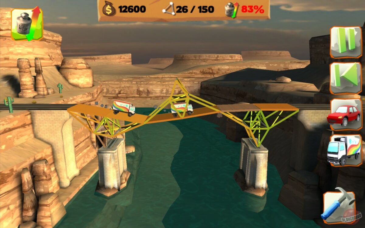 bridge constructor playground 