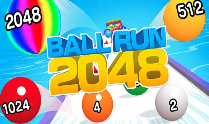 Ball Run 2048